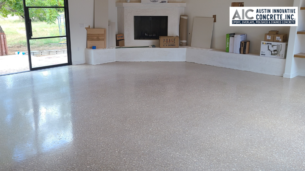 residential house with polished floor