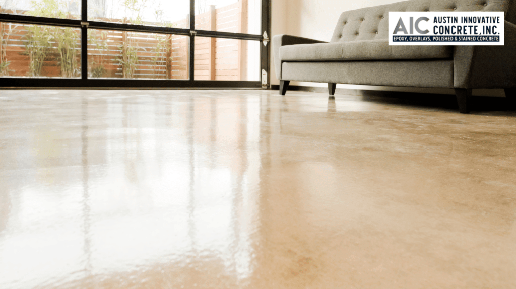 new polished concrete flooring