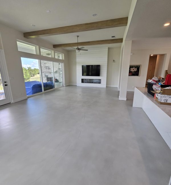stained concrete austin